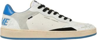 Crime London Low Top Sneakers - Heren - Sneakers - Veelkleurig - 43 EU - Leer - Schoenen