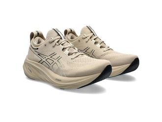 Asics Mens GEL-Nimbus 26 Mens Shoes Feather Grey/Black : 10 D - Medium, Synthetic