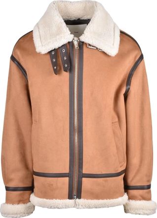 Dunst Beige Polyester Eco Plush Jacket