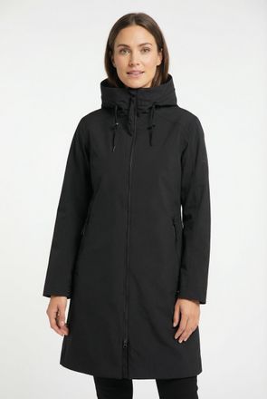 Icepeak Funktionsmantel ICEPEAK ABENSBERG, Damen, Gr. 36, basic schwarz, Obermaterial: 100% Polyester. Futter: 100% Polyester, M&auml;ntel Funktionsmantel