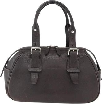 Burberry Pre-owned Handbags, female, Brown, Size: ONE SIZE Pre-owned Vintage handbag