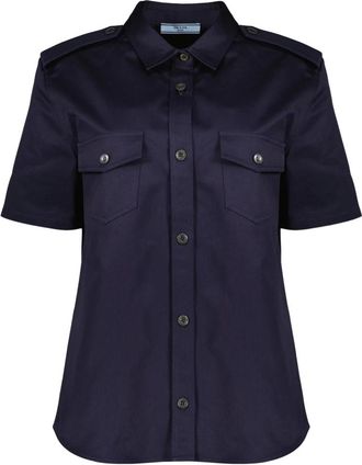 Prada Mujer, Blusas y Camisas, Azul, Talla: S