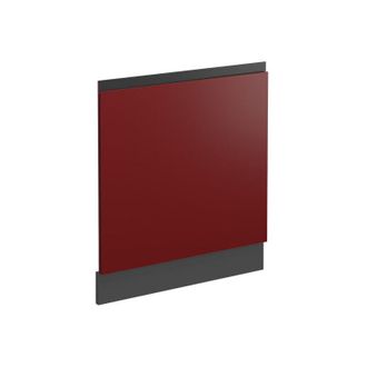 Vicco Panel frontal R-Line, Rojo, 59.6 cm En forma de J, sin encimera, Vicco