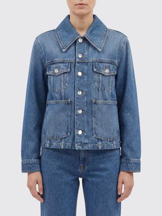 Ganni Giacca di jeans in cotone organico