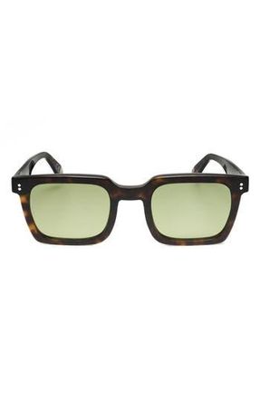 Retro Superfuture 50mm Square Sunglasses in Tortoise at Nordstrom Rack