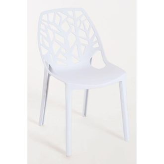 Regalos Miguel Regalos Miguel - Sillas Jard&iacute;n - Silla Hissar Polipropileno - Blanco