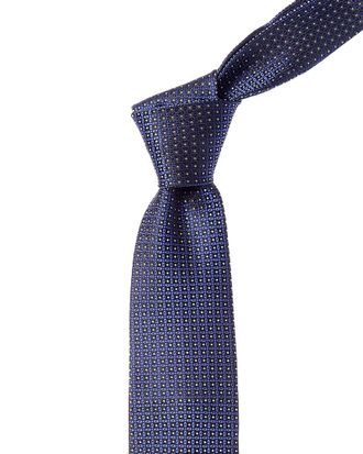 Canali Blue Silk Tie
