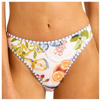 Seafolly Riviera Coast High Leg Pant Bikini-Bottom f&uuml;r Damen | orange