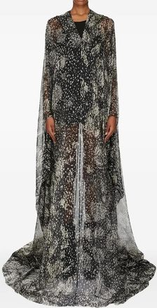 Rick Owens Abito lungo Hollywood - Nero