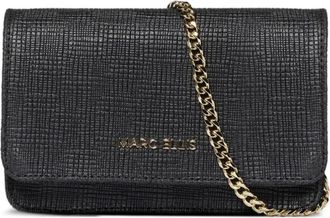 Marc Ellis Everly RF Textured Clutch Bag - Dames - Schoudertassen - Zwart - ONE Size - Tassen