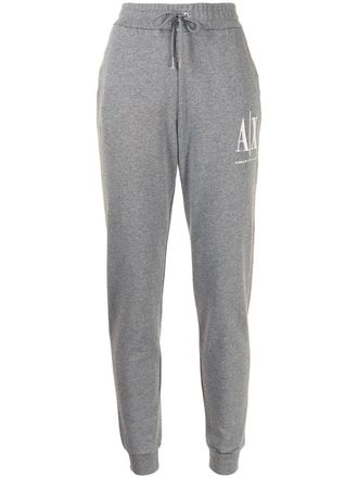 A|X Armani Exchange Joggingbroek met logoprint - Grijs