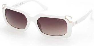 Guess Authentieke Stijlvolle Brillen met Topkwaliteit - Dames - Zonnebrillen - Wit - 59 MM - Accessoires