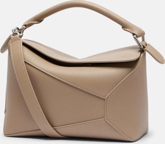 Loewe Puzzle Edge Small leather top-handle bag
