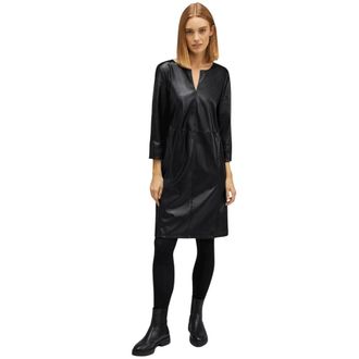 Street One Dames, Jurken, Zwart, Maat: XS Leer