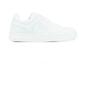 Emporio Armani Emporio Armani Ea7, Schoenen, Heren, Wit, 42 EU, Leer, Casual Sneakers