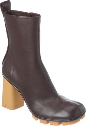Bottega Veneta Shore Leather Bootie