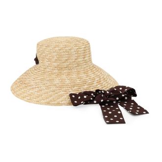 Lavi Lavi, Accessoires, Dames, Beige, ONE Size, Madeleine Raffia Hoed