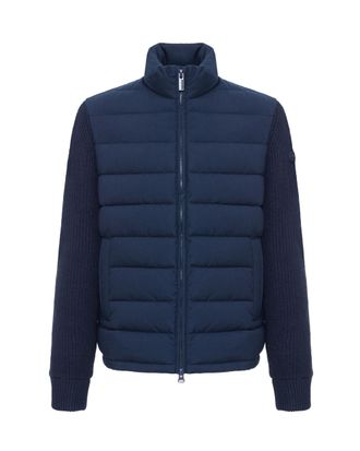 Colmar Hybrid Padded Jacket with Ribbed Sleeves and Adjustable Hem