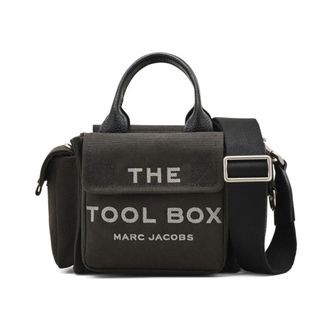 Marc Jacobs The Crossbody Tool Box - Dames - Handtassen - Zwart - ONE Size - Katoen - Tassen