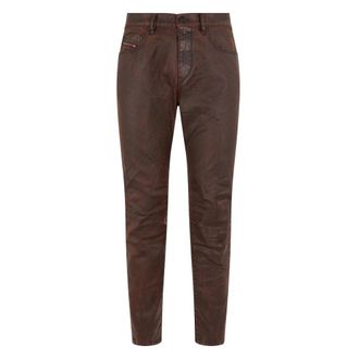 Diesel Slim-fit Jeans, male, Brown, Size: W28 Slim Fit Jeans