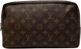 Louis Vuitton Pre-owned Trousse Toilette 28 - Dames - Vintage Accessoires - Bruin - ONE Size - Vintage