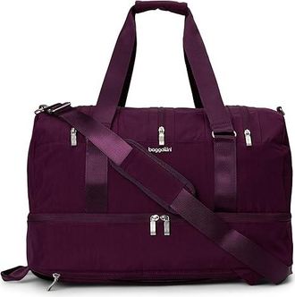 Baggallini Multizip Convertible Duffel Tote Handbags Mulberry, Nylon
