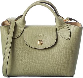Longchamp Le Pilage Leather Tote