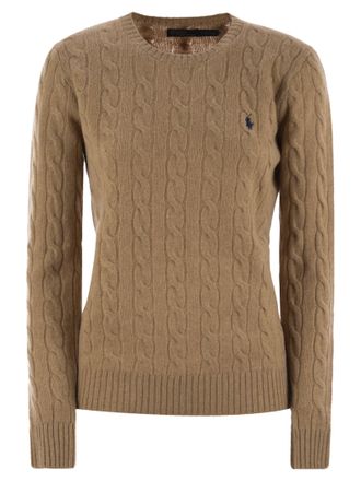 Polo Ralph Lauren geflochten Wolle und Kaschmirbesatzungshals