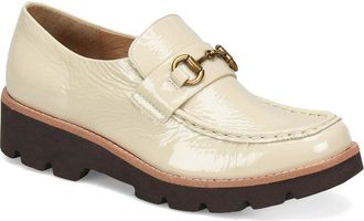 Söfft Prewitt Crinkle Patent Leather Loafer
