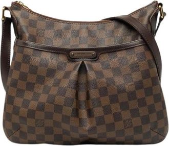 Louis Vuitton Pre-owned Bloomsbury Cross Body Bag - Dames - Vintage Schoudertas - Bruin - ONE Size - Leer - Vintage