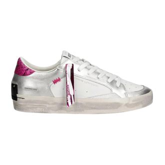 Crime London Schoenen, Dames, Grijs, 39 EU, Leer, SK8 Deluxe