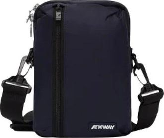 K-Way Uomo, Borse, Blu, Taglia unica, new