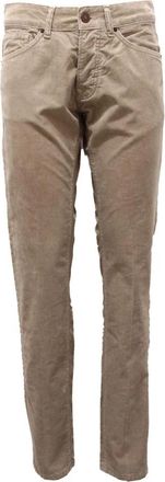 Michael Coal Velvet Broek - Heren - Chinos - Beige - W31 - Katoen - Broeken