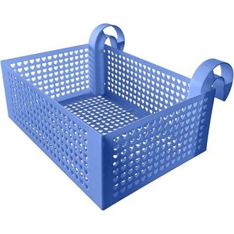 OEM Cesta De Almacenamiento, Accesorios Para Piscina, Piscina Infantil Con Estructura Met&aacute;lica, Portavasos Para Piscina, Azul-crezuo