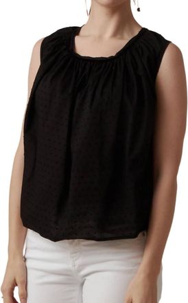 Elsa Esturgie Giboulee Top In Black