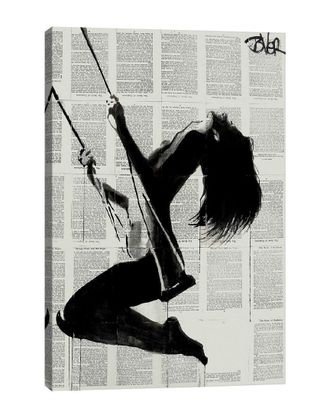 iCanvas Icanvas The Lightness Of Being Again By Loui Jover