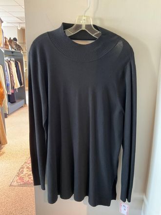 525 america Womens Mockneck Sweater In Black