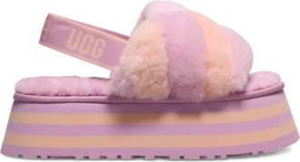 UGG Sandali slides Disco Stripe Purple/Pink - Rosa