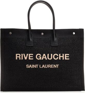Saint Laurent Tote Bags, female, Black, Size: ONE SIZE Y Tote