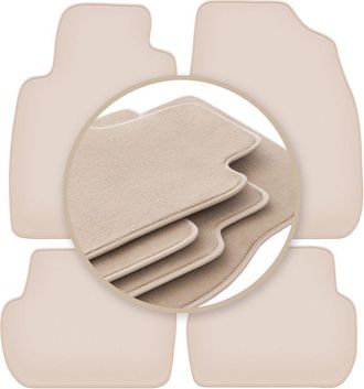 OEM Alfombrillas Beige Premium Para Toyota Starlet P9 Hatchback 1996-1999