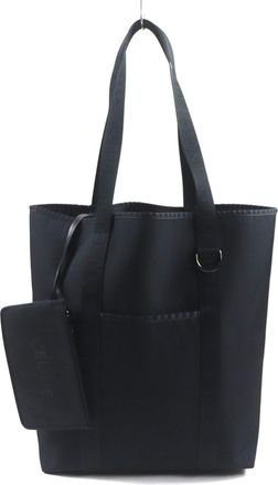 Celine Cabas Black Nylon Tote Bag (Pre-Owned)