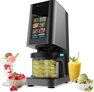 Cecotec Cecotec Heladera Gelatec 1800 Touch. 10 Programas, Pantalla Tft T&aacute;ctil, Tecnolog&iacute;a Creamon, Re-spin, Mix-in, Capacidad 1,35l