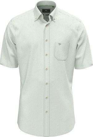 Fynch-Hatton Seersucker Stripes Short Sleeve Shirt