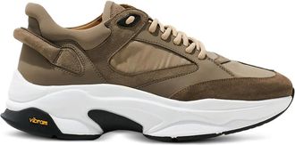 Buscemi Veloce panelled-design sneakers - Green