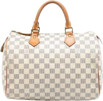 Louis Vuitton Pre-owned Handbags, female, White, Size: ONE SIZE Pre-owned Vintage Handbag