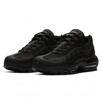 Nike Mens Air Max 95 Essential Black/Dark Grey Trainers - Size UK 8