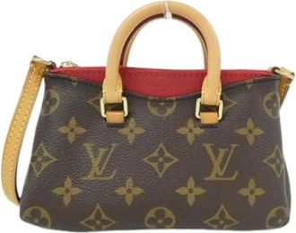 Louis Vuitton Pre-owned Mini Bags, female, Brown, Size: ONE SIZE Pre-owned Canvas Mini Bag