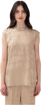 PESERICO Donna, Top, Beige, L, new