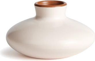 Napa Home & Garden Fiorella Vase in White at Nordstrom, Size Small