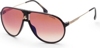 Carrera Unisex 63mm Black Gold Sunglasses CA1034-S-2M2-A8